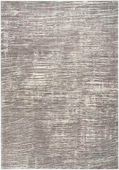 Nourison Home Nourison Sustainable Trends SUT01 5'3" x 7'3" Ivory Grey Modern Indoor Rug - 6' x 9'