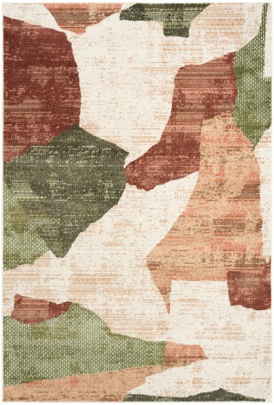 Nourison Home Nourison Nordic NRC18 4' x 6' Beige Multi Modern Indoor Rug - 5' x 7'