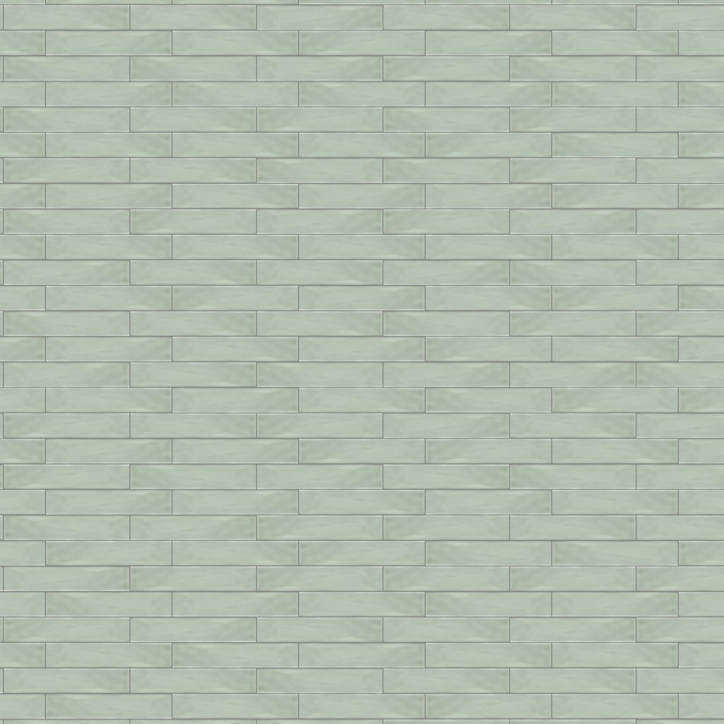 Emser Tile VIDARO MINT GLOSSY -CER - Light Gray