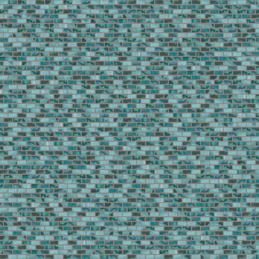Emser Tile WATERLACE OFFSET MOSAIC -GLS - Uma