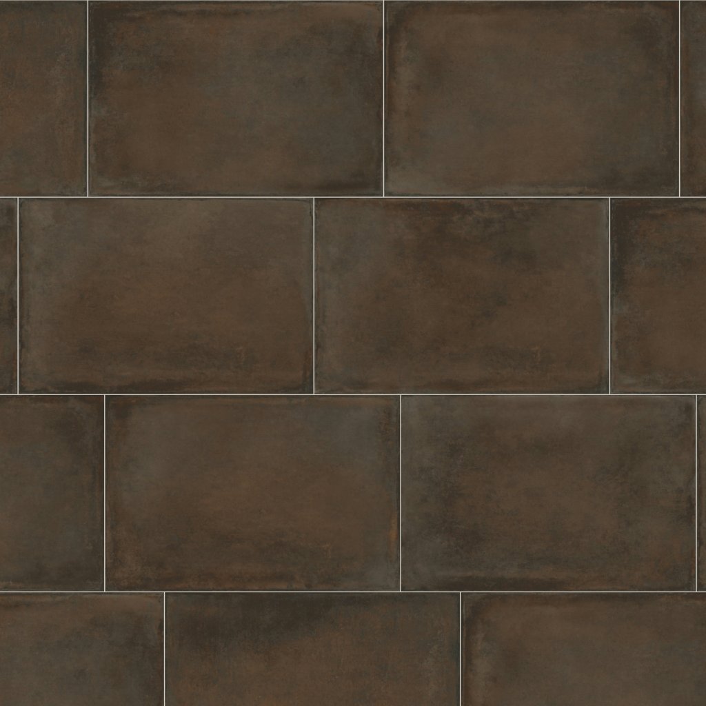 Qualis Ceramica Charleston Citadel Chocolate 16X24F