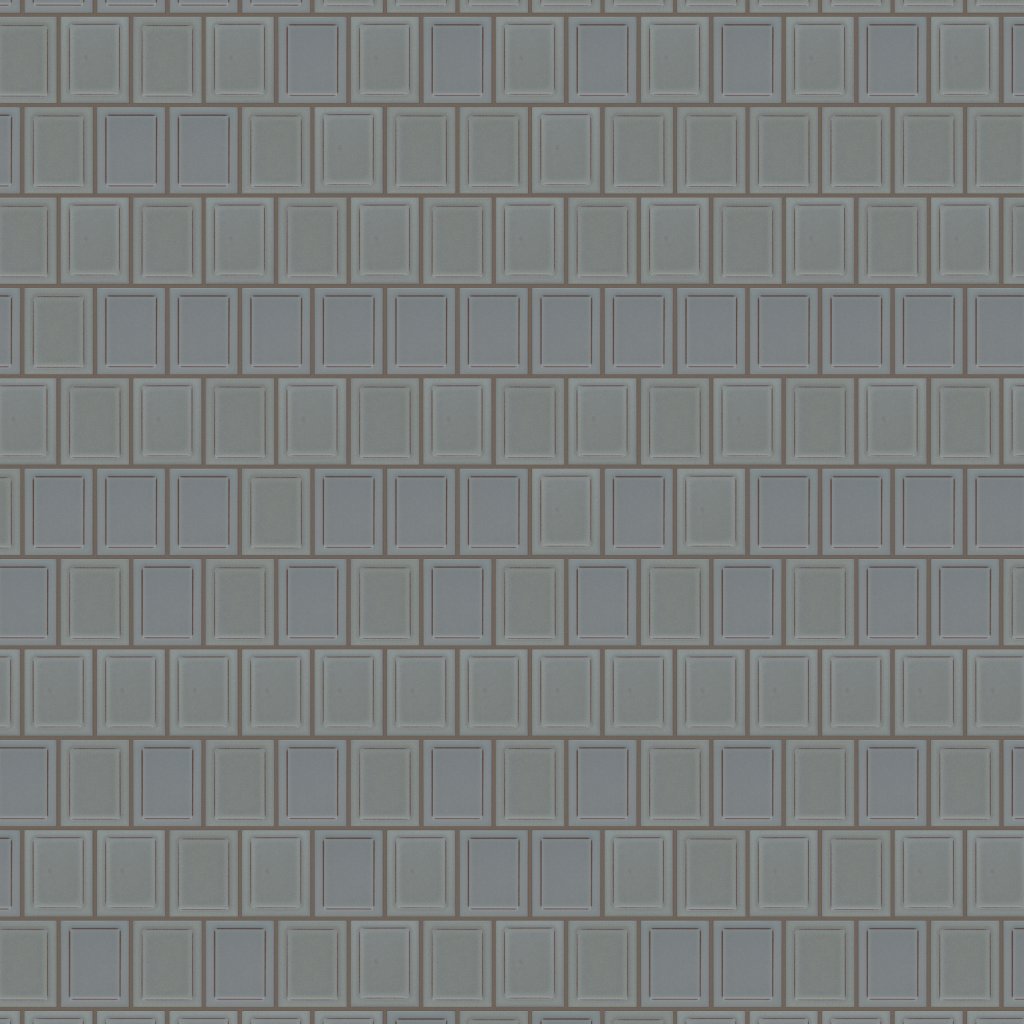 Emser Tile CUADRO FRAME GLOSSY MOSAIC /-POR - Gray