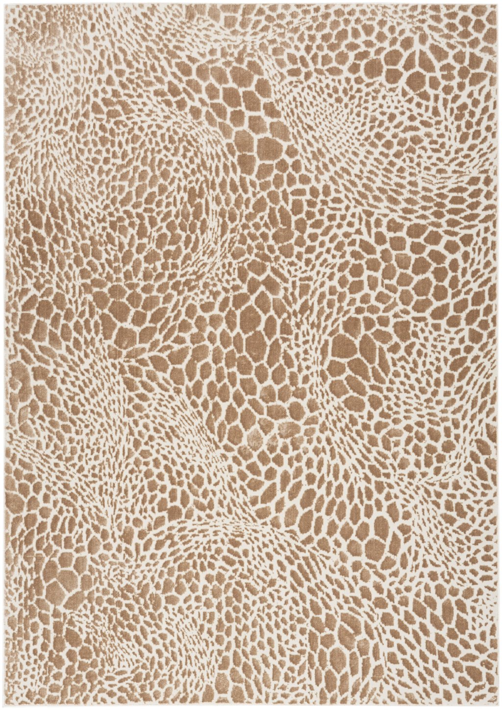 Nourison Home Nourison Desire DSR08 3'11" x 5'11" Camel Silver Modern Indoor Rug