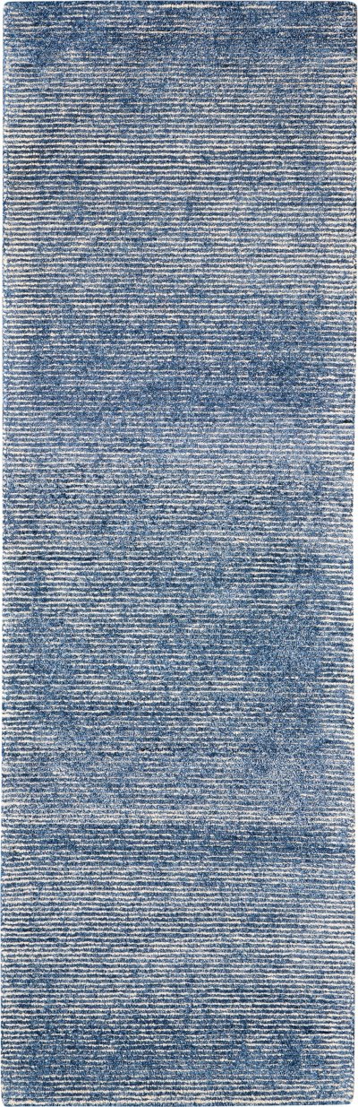 Nourison Home Nourison Weston WES01 5'3" x 7'5" Aegean Blue Modern Indoor Rug - 2'3" x 7'6"