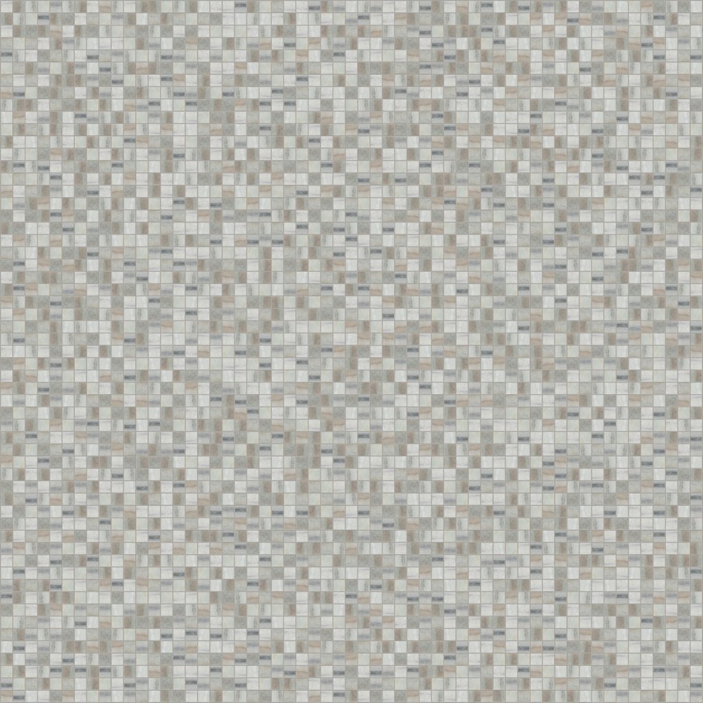 Marble Systems Skyline Honed 1x1 Marble Mosaic 12x12 - Skyline