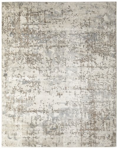 Nourison Home Nourison Concerto CNC17 3'9" x 5'9" Ivory Beige Modern Indoor Rug - 7'10" x 9'10"
