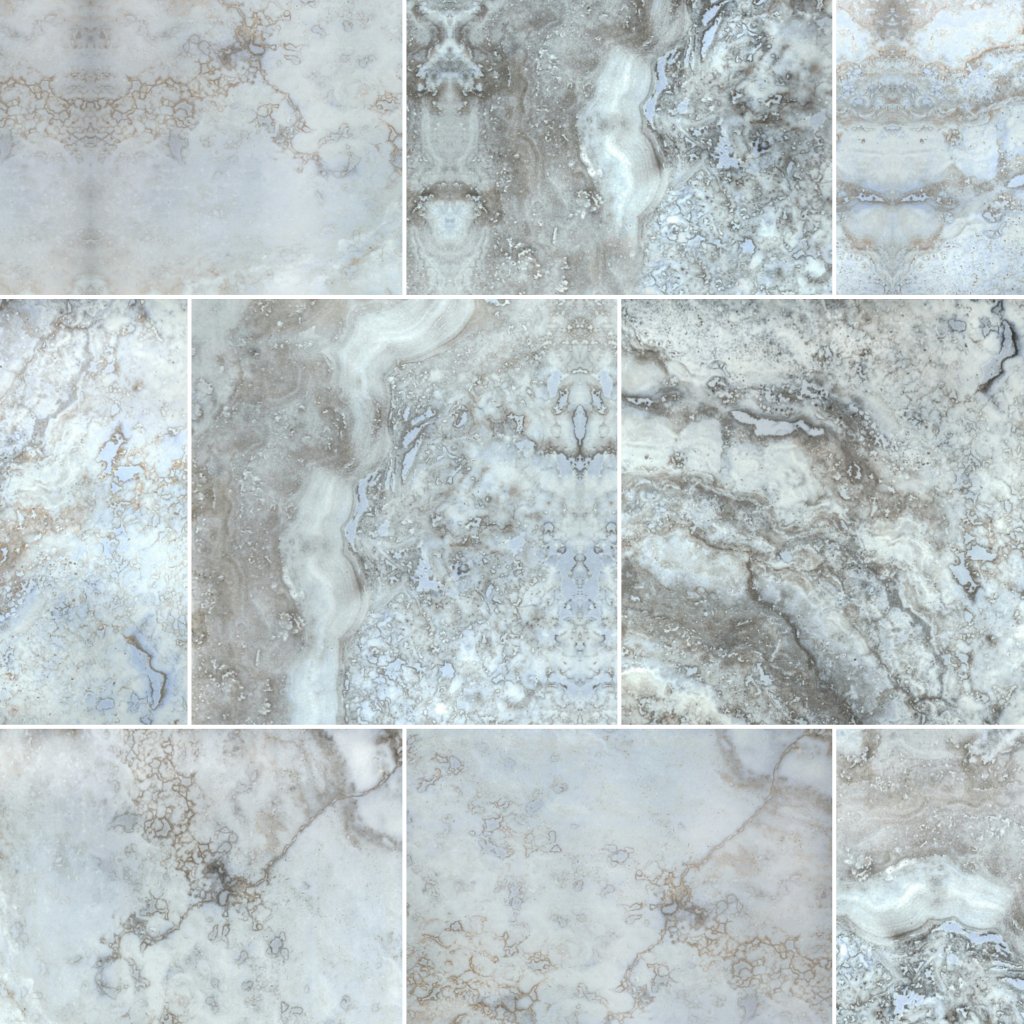 Qualis Ceramica QU Siena Azzurro 24X24F - Blue