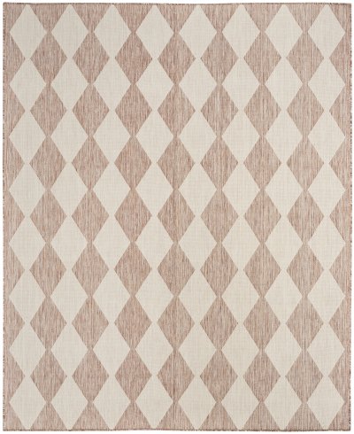 Nourison Home Nourison Selerno SLR04 6' x 9' Beige Modern Rug - 8' x 10'