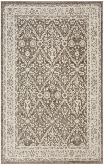 Nourison Home Nourison Eco Cycle ECY04 7'10" x 9'10" Ivory Mocha Vintage Indoor Rug - 3'11" x 5'11"