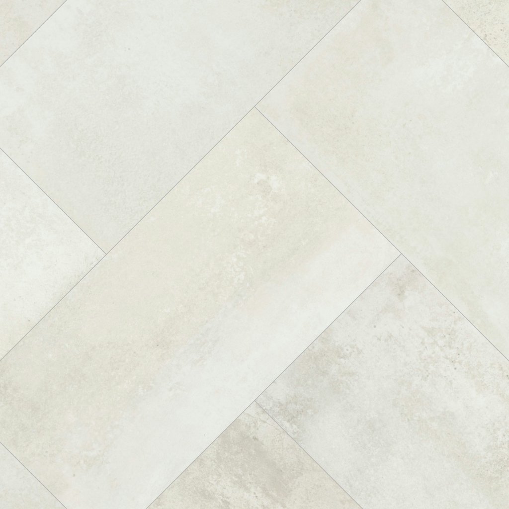 Daltile Rekindle White, Rectangle, 24X48, Stepwise, Matte - White