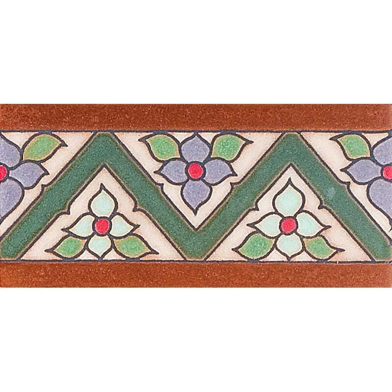 Marble Systems 183 B Glazed Ceramic Border Tiles 3x6 - 183 B