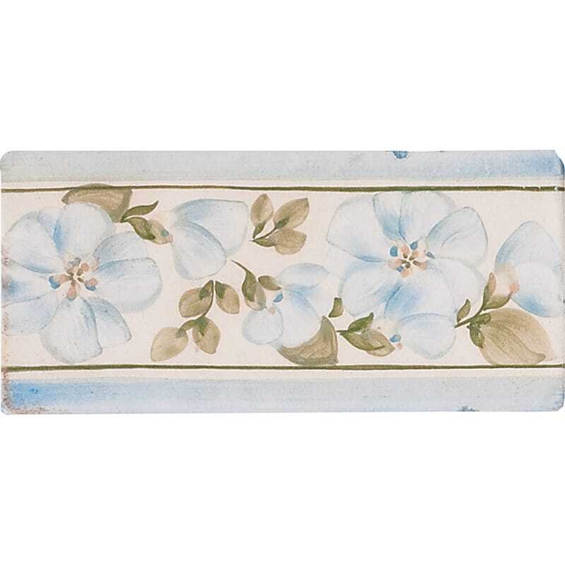Marble Systems Garland Matte Ceramic Border Tiles 3x6 - Garland