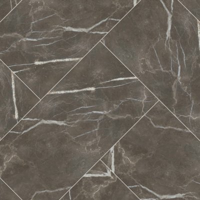 Qualis Ceramica Royal Stoneworks 24X48 Regal Brown Marble Honed - Herringbone