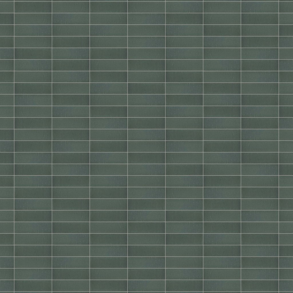 Marble Systems Wintour Grey Strided Ceramic Accent Tiles 2 1/4x7 3/8 - Wintour Grey