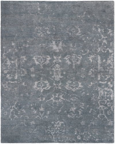 Nourison Home Nourison Silk Shadows SHA15 9'9" x 13'9" Blue Stone Vintage Indoor Rug - 7'9" x 9'9"