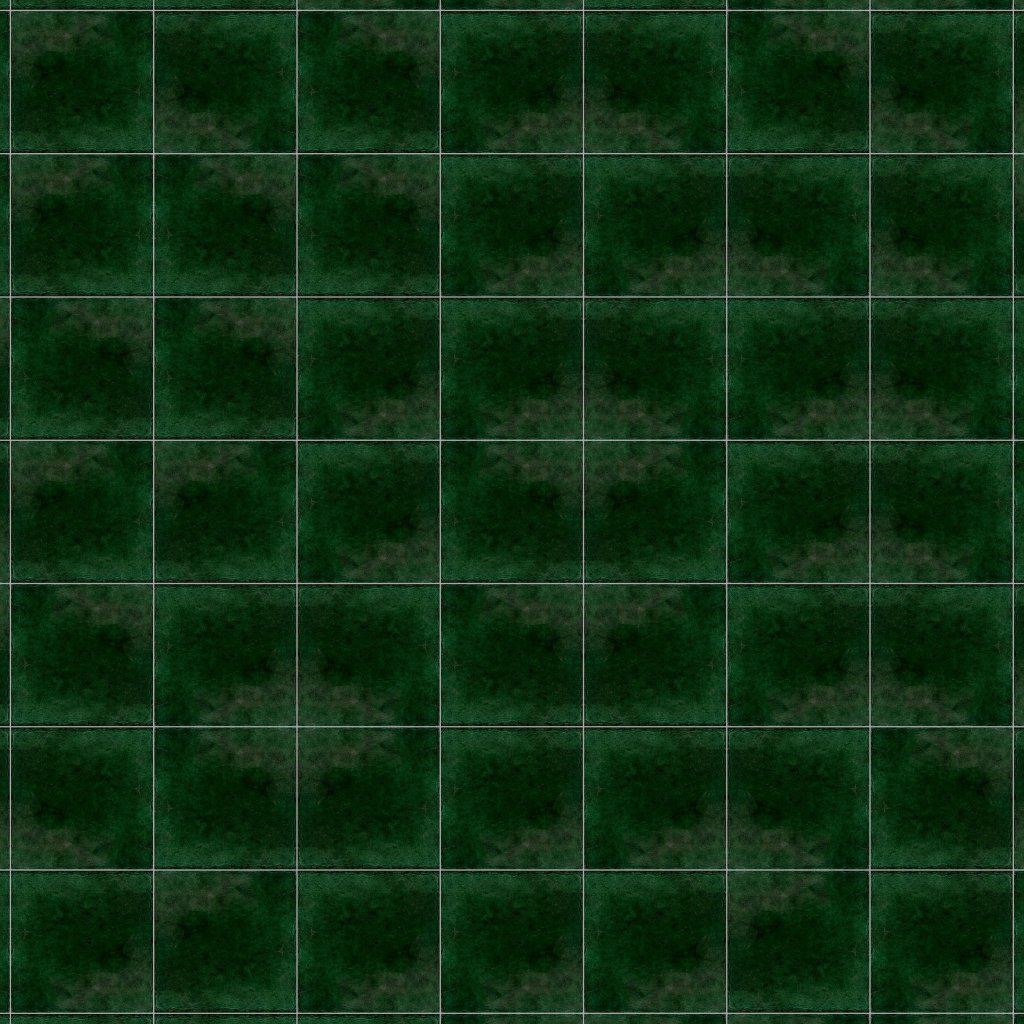 Marble Systems Emerald Crackled Ceramic Tile 8x8 - Emerald