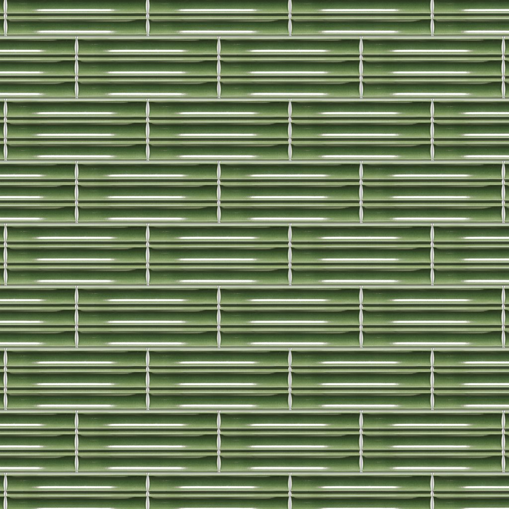 Emser Tile TUBAGE GLOSSY -POR - Green