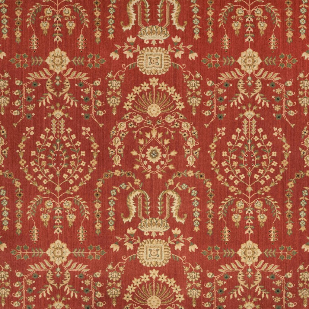 Nourison GRAND PARTERRE SAROUK PT02 RUST BROADLOOM
