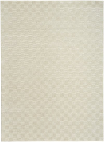 Nourison Home Nourison Serenity Home SRH10 5'3" x 7'3" Ivory Modern Indoor Rug - 3'11" x 5'11"
