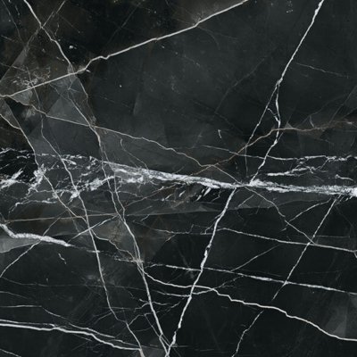Qualis Ceramica Royal Stoneworks 63X126 Regal Black Vein Polished - Grid