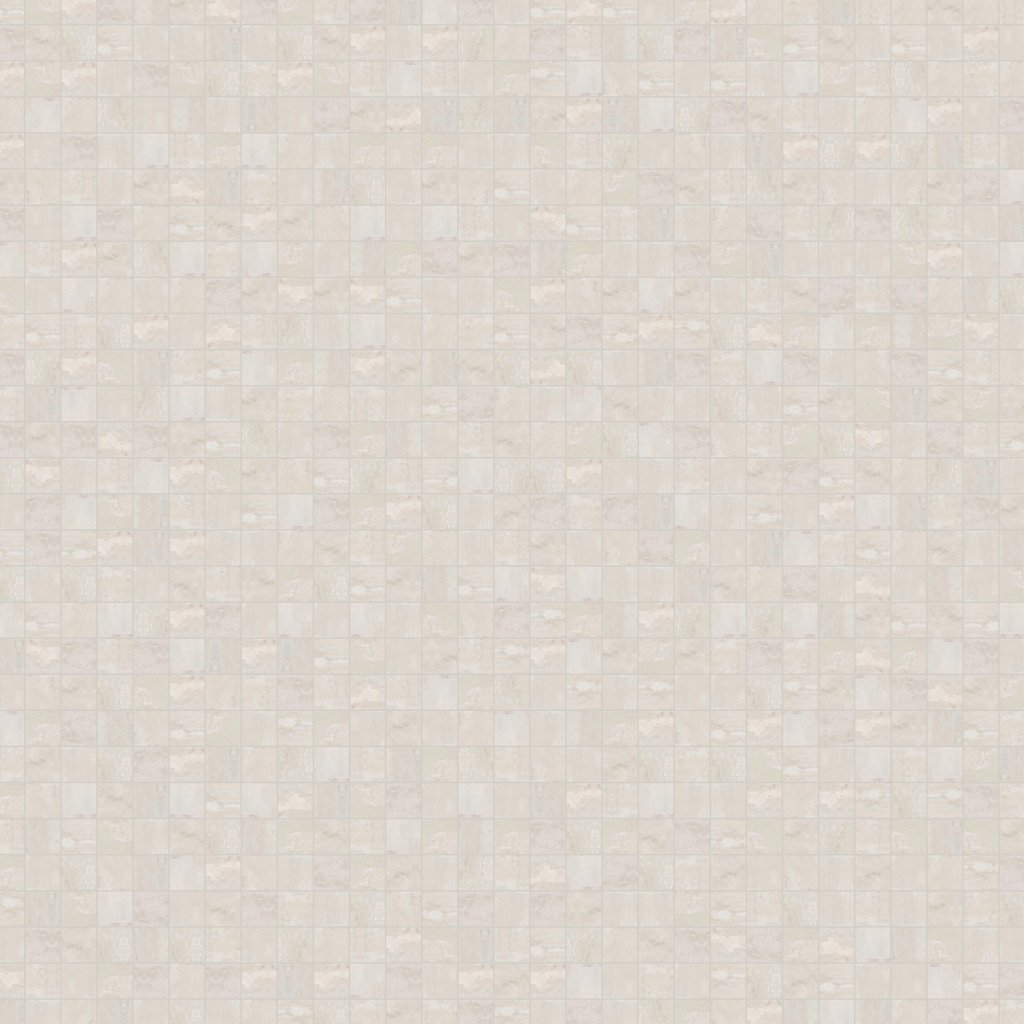 Qualis Ceramica Nevada Polished 2x2" Bianco Navona - Ivory