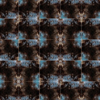Marble Systems Milky Way Glossy Ceramic Tile 12x12 - Milky Way - 12" x 12" x 5/8"