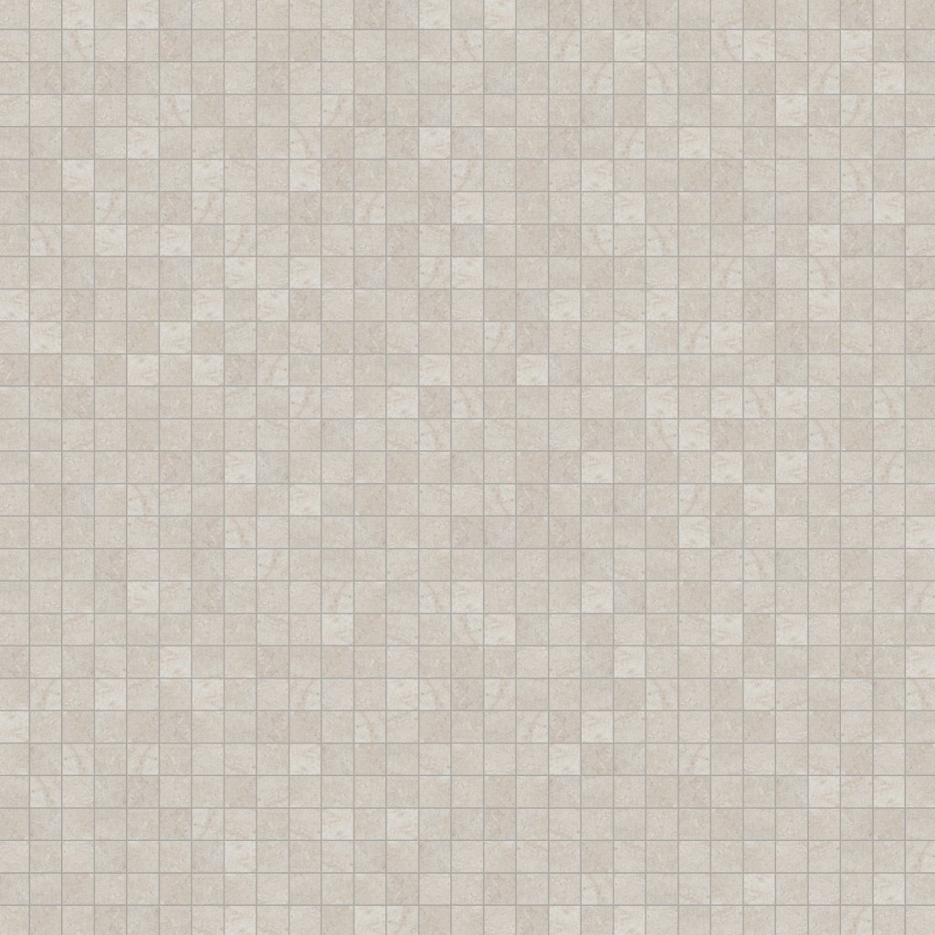 Marble Systems White Matte 2x2 Porcelain Mosaic 12x12 - White