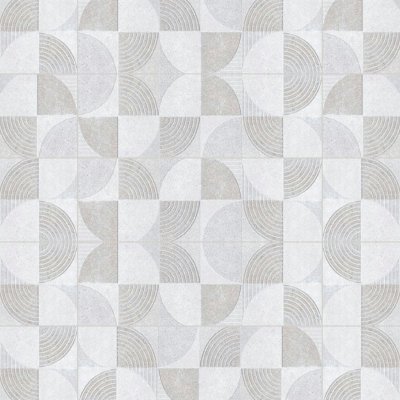 Qualis Ceramica Hamptons Collection Grid Field Tile 12” X 35” - 12" x 35"
