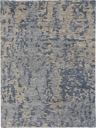 Nourison Home Nourison Ellora ELL04 2' x 3' Graphite Modern Indoor Rug - 5'6" x 7'5"