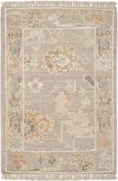 Nourison Home Nourison Whispers WHP01 9' x 12' Taupe Vintage Indoor Rug - 2' x 3'