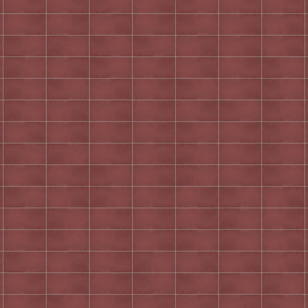 Marble Systems Bordeaux Matte Ceramic Tile 4x8 - Bordeaux
