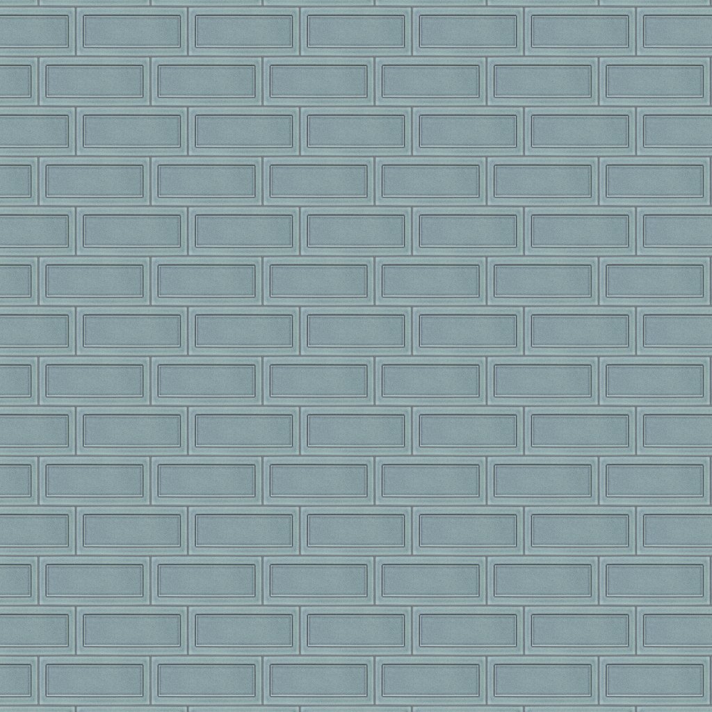Emser Tile CUADRO FRAME SKY GLOSSY - Blue