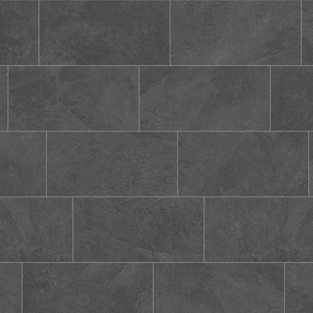 Qualis Ceramica QU Metro Detroit Dark Grey 12X24F - Dark Grey