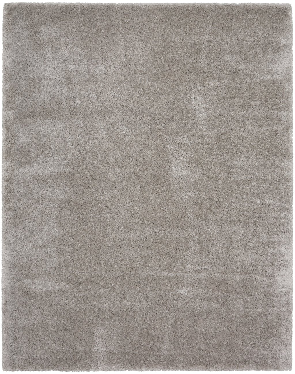 Nourison Home Nourison Luxurious Shag LXR05 6'7" x 9'2" Silver Shag Indoor Rug
