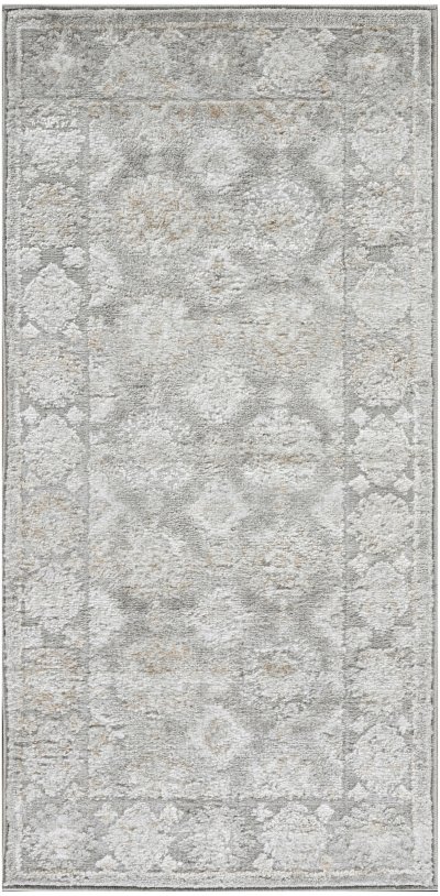 Nourison Home Nourison Dekor DEK02 7'10" x 9'10" Grey Vintage Indoor Rug - 2' x 4'
