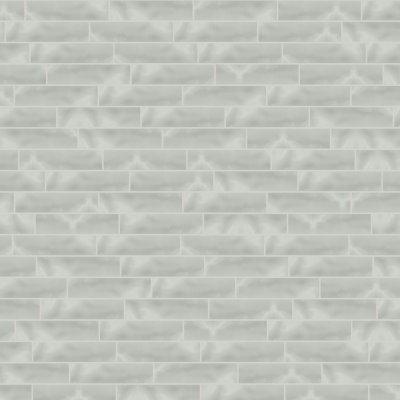 Qualis Ceramica Element Mist Artisan Glass 3X12 - 3" x 12"