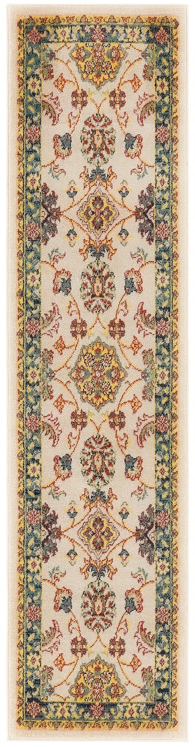 Nourison Home Nourison Sandy SDY05 8' x 10' Ivory Gold Vintage Rug - 2'2" x 7'6"