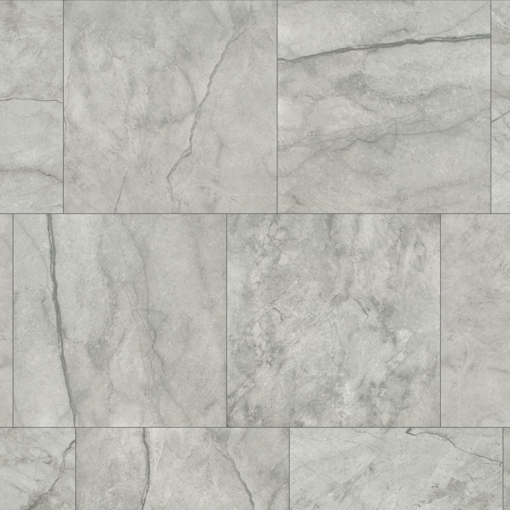 Qualis Ceramica Luxury Roma Argento 24X24 Polished