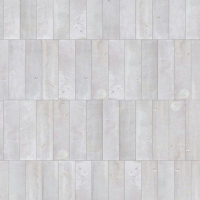 Marble Systems White 06 Glossy 2x6 Zellige Mosaic 17 1/2x15 3/4 - White 06 - 17 1/2" x 15 3/4" x 1/2"