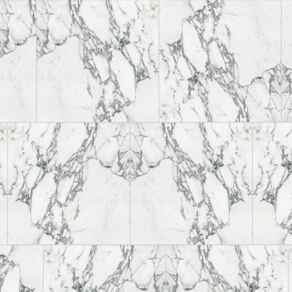 Qualis Ceramica Royal Stoneworks 24X24 Italian Arabescato Honed