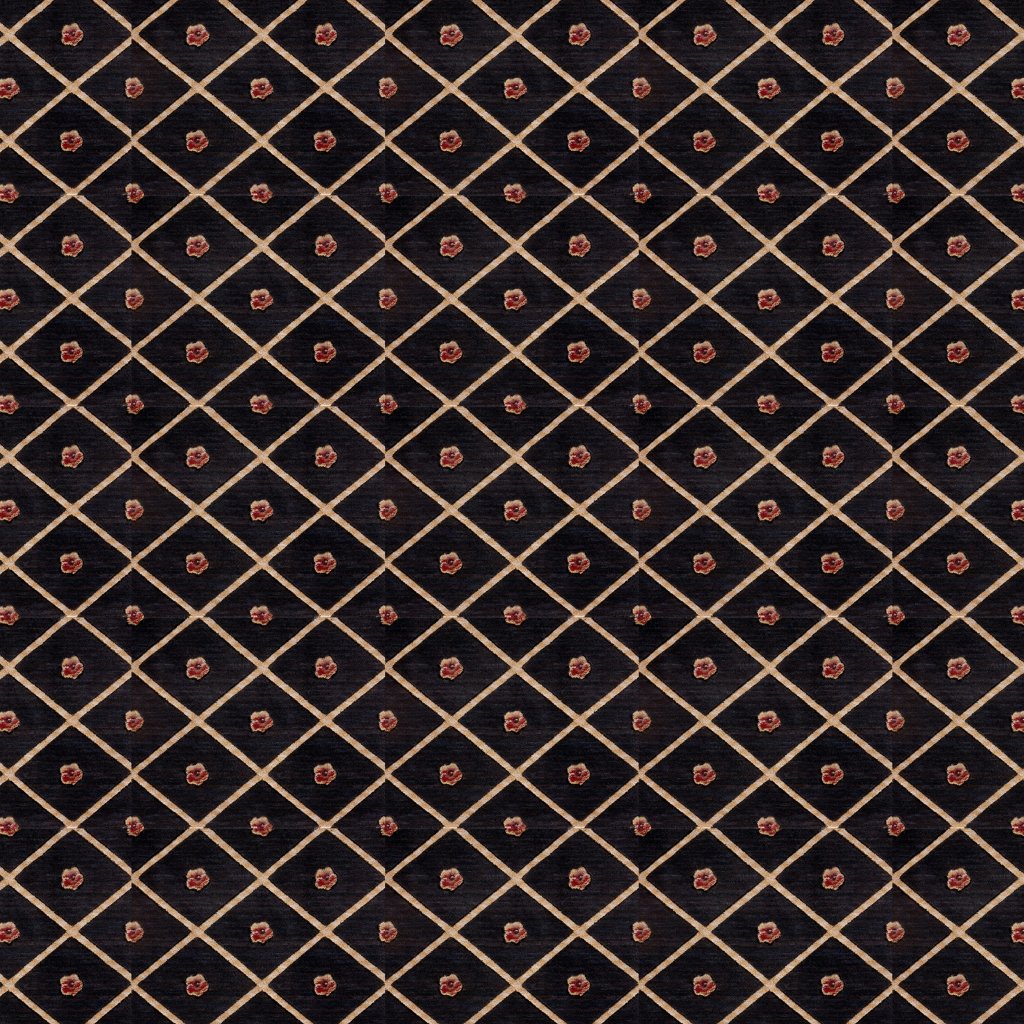Nourison ASHTON HOUSE ASHTON COURT A03F BLACK BROADLOOM
