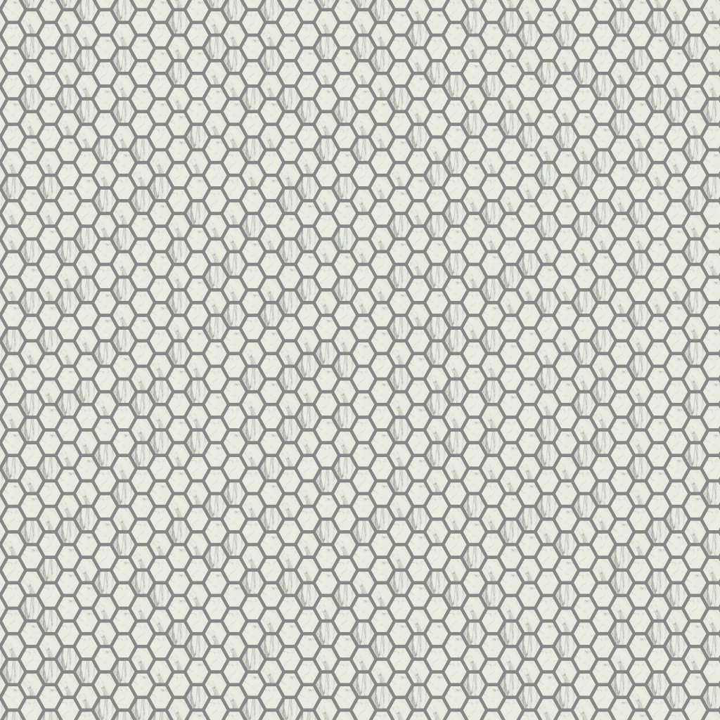 Emser Tile ECHO 3-IN HEX MOSAIC -GLS - Calacata