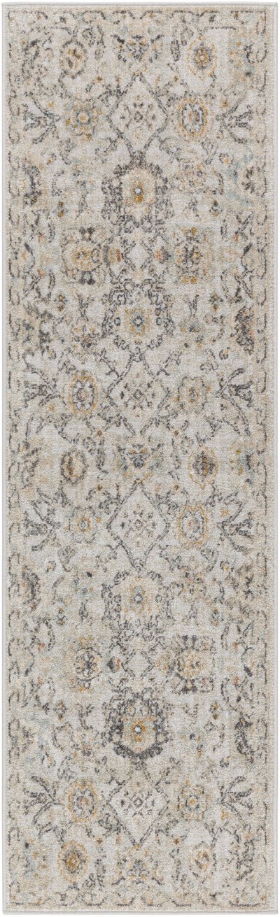 Nourison Home Nourison Oushak Home OUS01 6' x 9' Grey Vintage Indoor Rug - 2'3" x 7'6"
