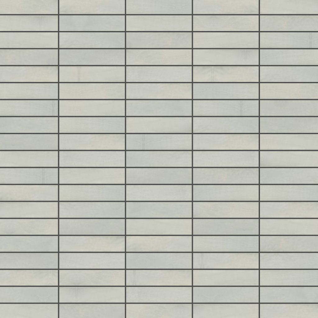 Qualis Ceramica Chateau Ironwood Bamboo Glossy 3X12W - Beige
