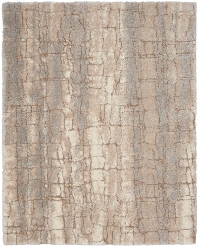 Nourison Home Nourison Dreamy Shag DRS09 3' x 5' Ivory Beige Shag Indoor Rug - 9' x 12'