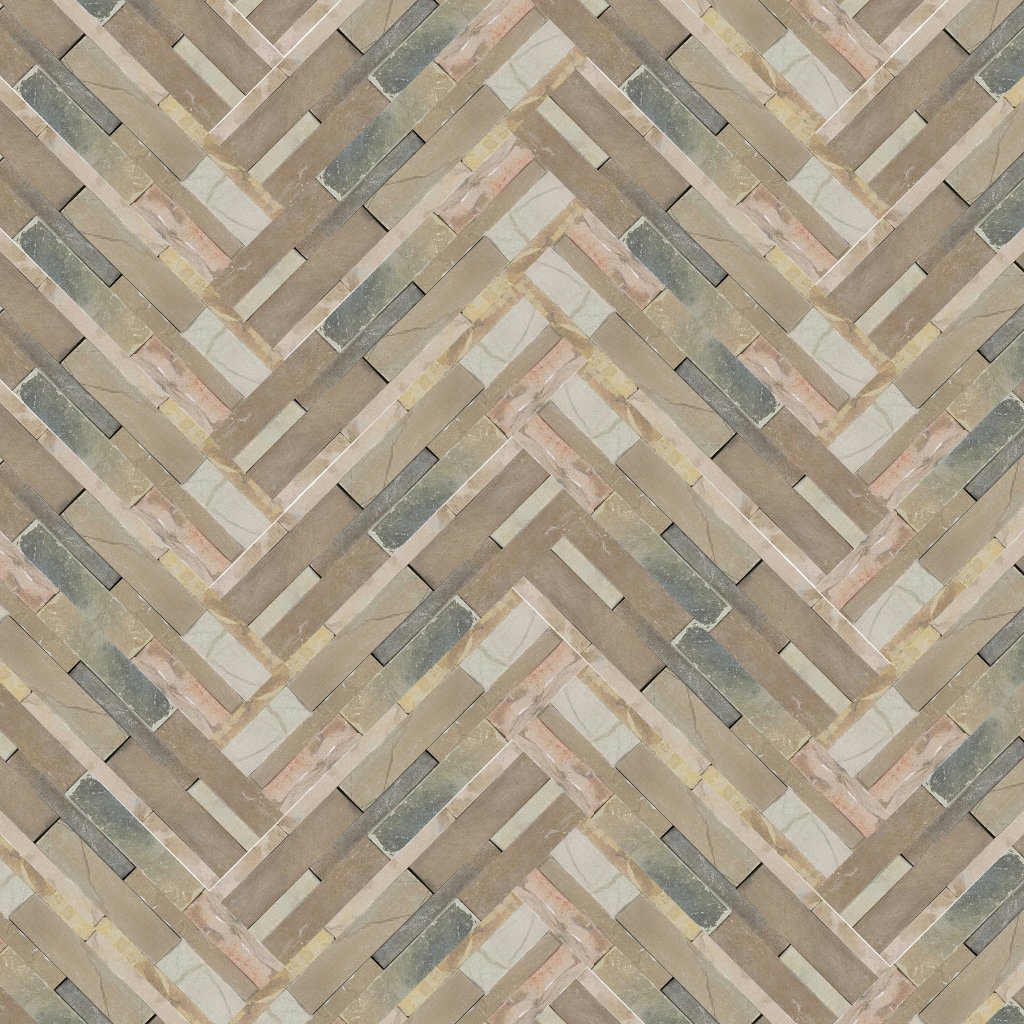 Qualis Ceramica Ledger Stone 6x24 Split Face