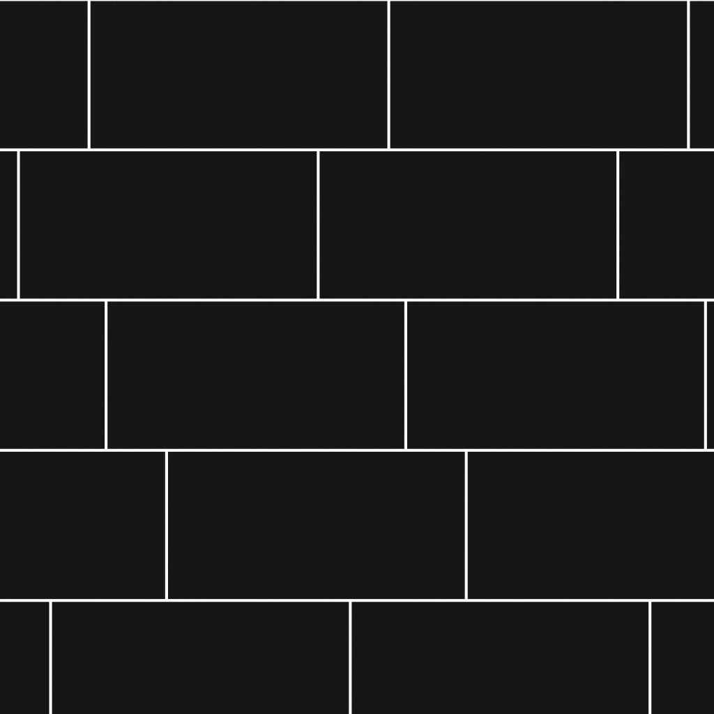 Qualis Ceramica High Rise New York Matt 12X24F - Black