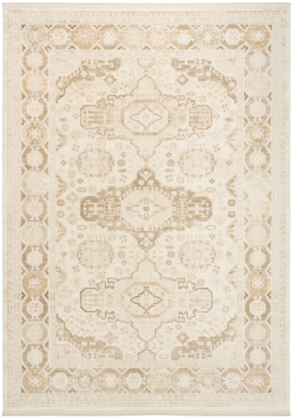 Nourison Home Nourison Pardis PRD05 4' x 6' Ivory Beige Vintage Indoor Rug