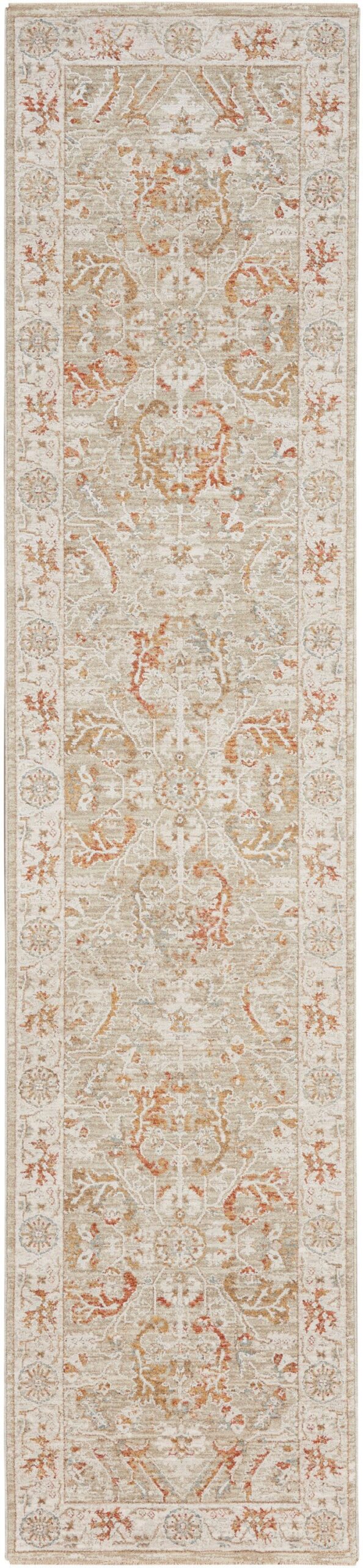 Nourison Home Nourison Infinite IFT01 2'3" x 10'2" Sage Ivory Vintage Indoor Rug