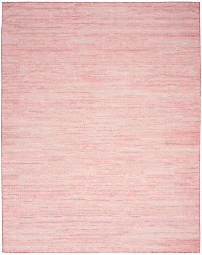 Nourison Home Nourison Washable Essentials WAE01 9'2" x 12' Pink Modern Indoor Rug - 6' x 9'